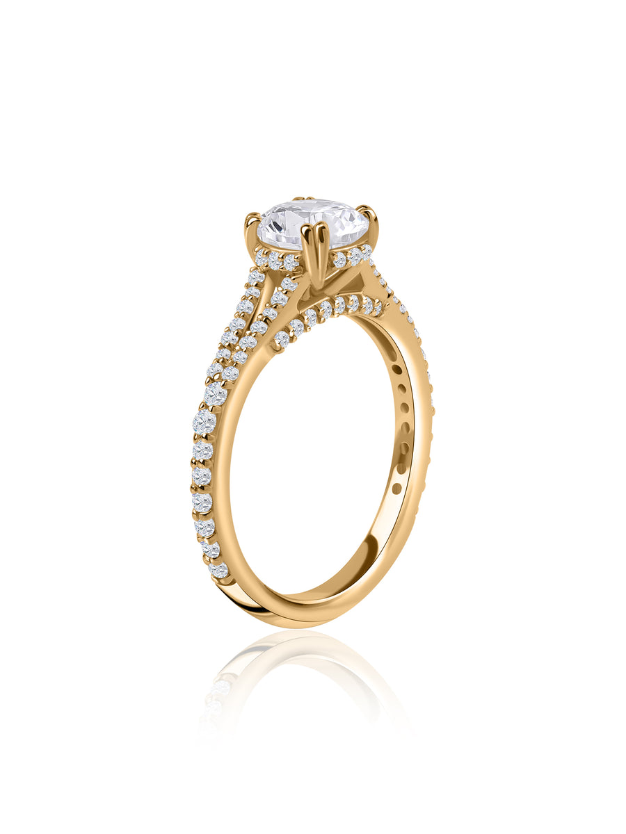 Aurelia Lab Grown Diamond Solitaire Ring