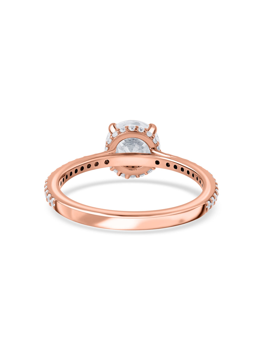 Vivienne Lab Grown Diamond Classic Solitaire Ring