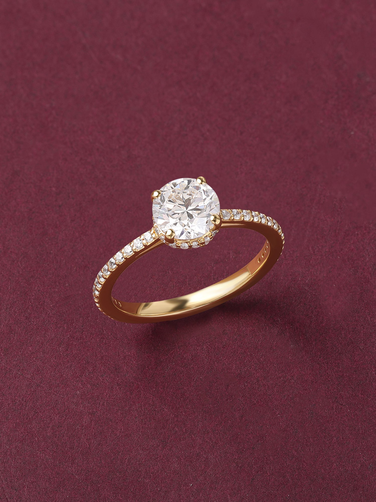 Vivienne Lab Grown Diamond Classic Solitaire Ring