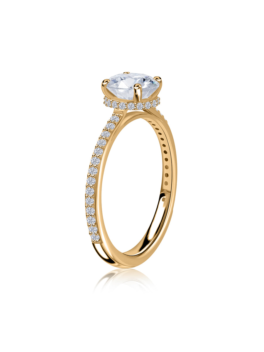 Vivienne Lab Grown Diamond Classic Solitaire Ring