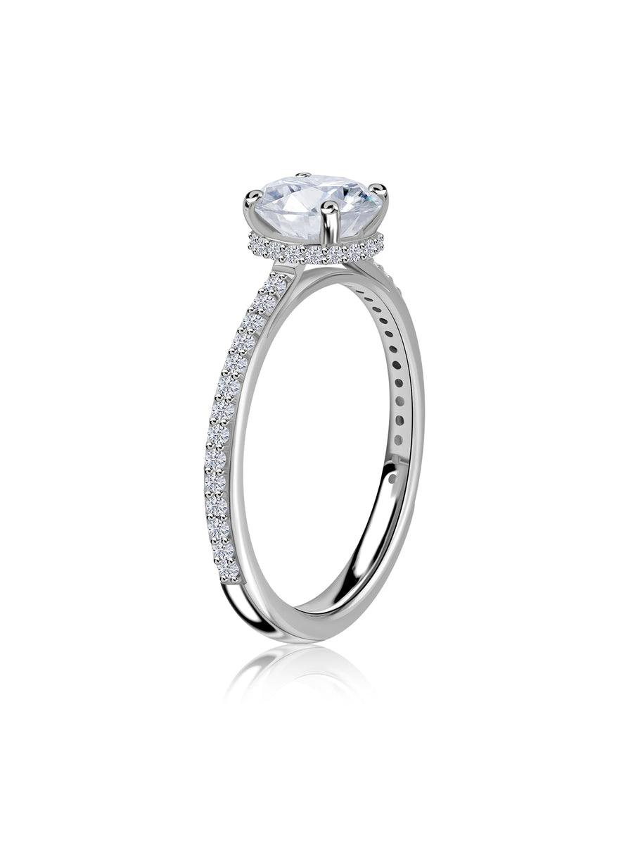 Vivienne Lab Grown Diamond Classic Solitaire Ring