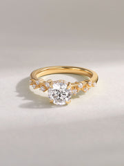 Lyra Trio Lab Grown Diamond Engagement Ring