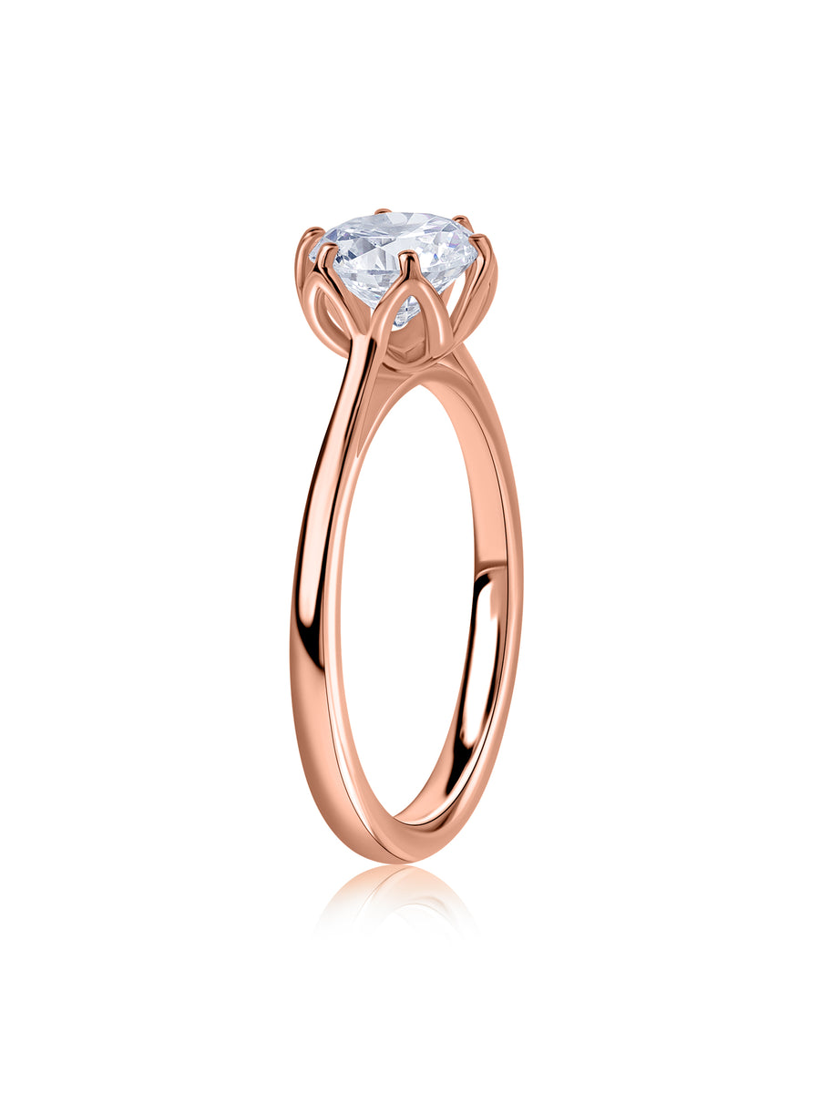 Sophie lab Grown Diamond Solitaire Engagement Ring