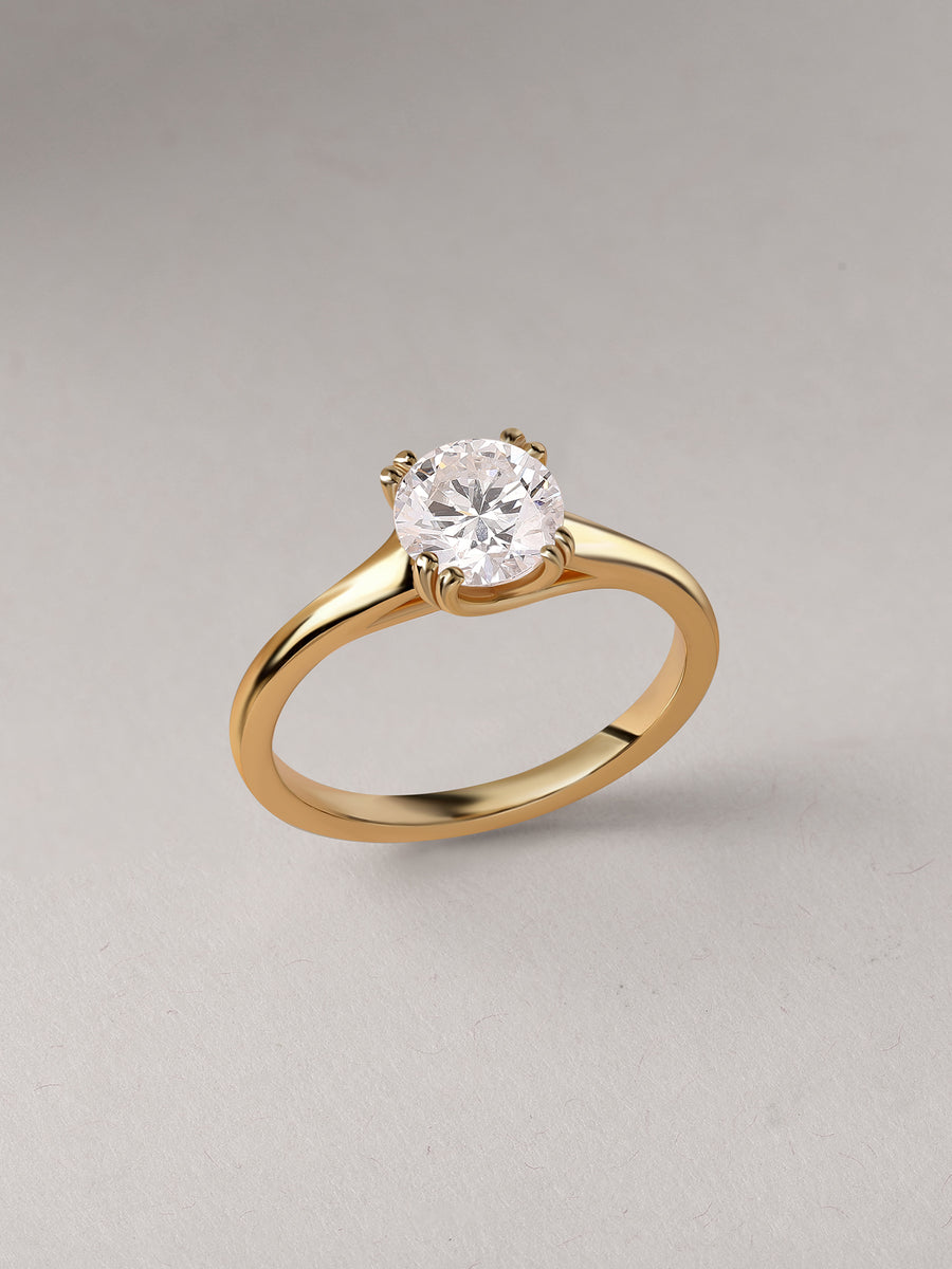 Aurora Classic Lab Grown Diamond Engagement Ring