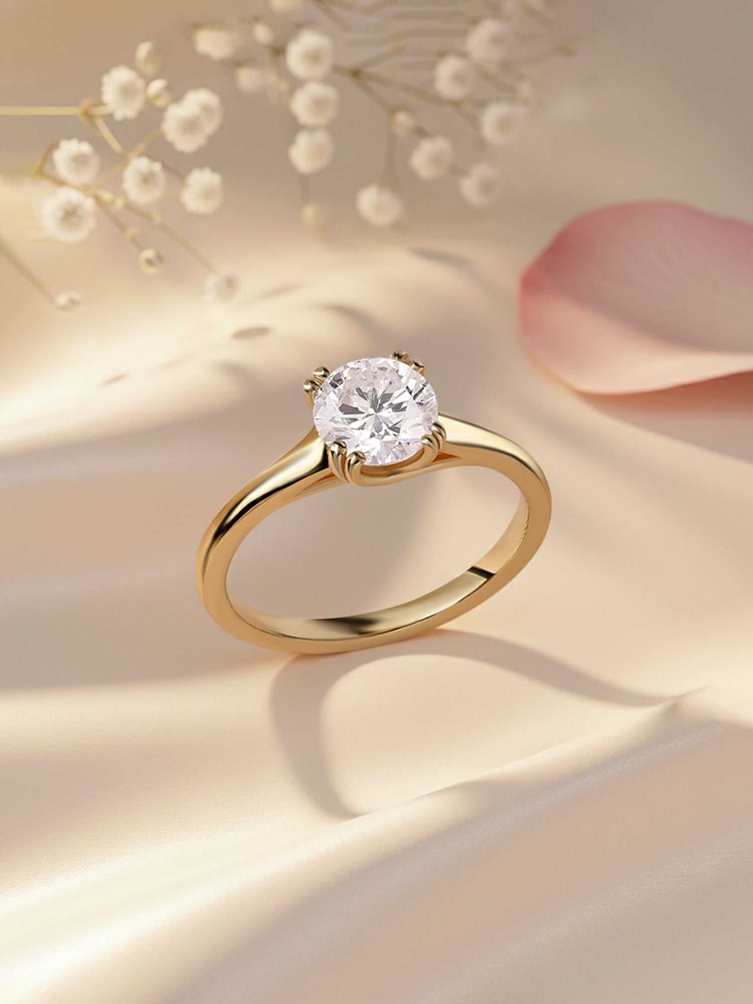 Aurora Classic Lab Grown Diamond Engagement Ring