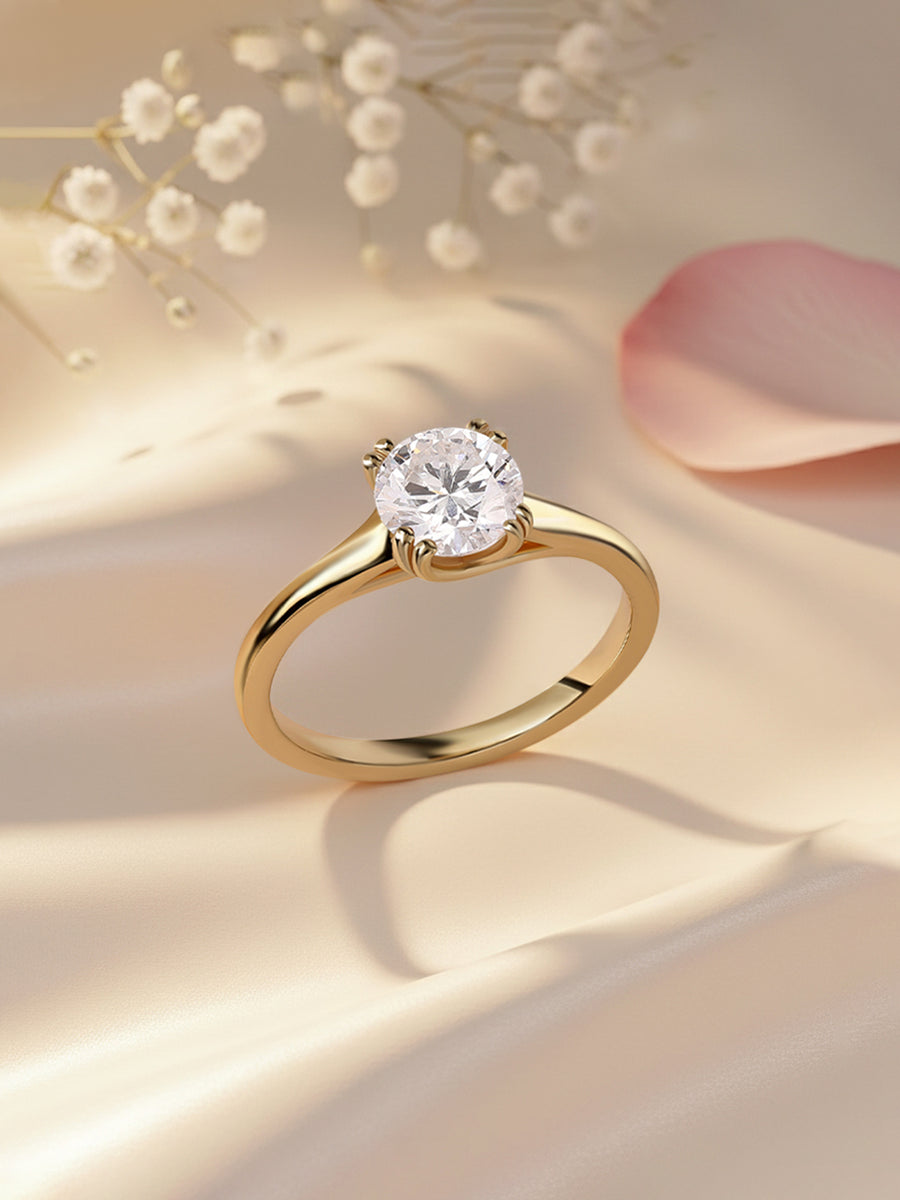 Aurora Classic Lab Grown Diamond Engagement Ring