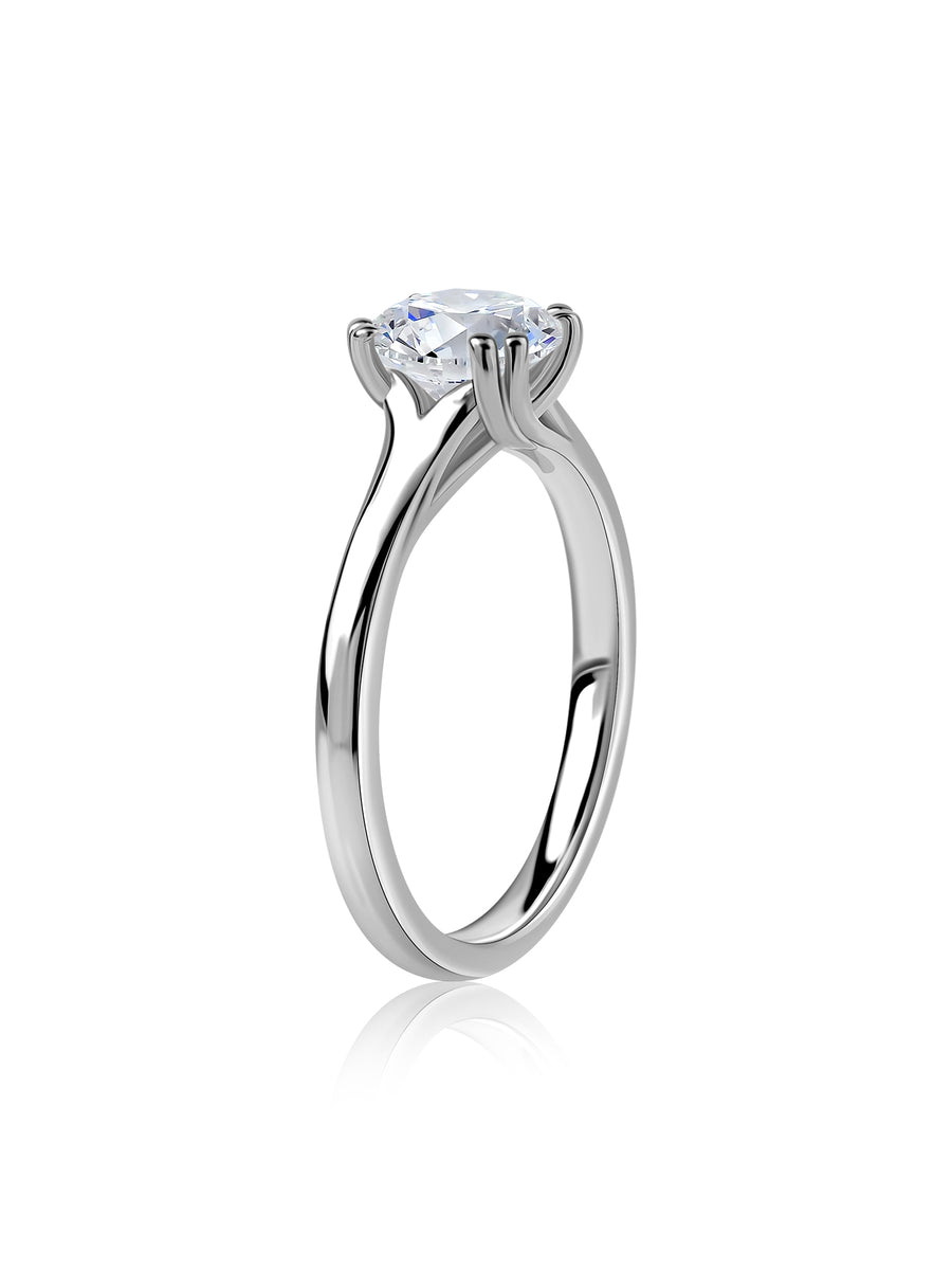 Aurora Classic Lab Grown Diamond Engagement Ring