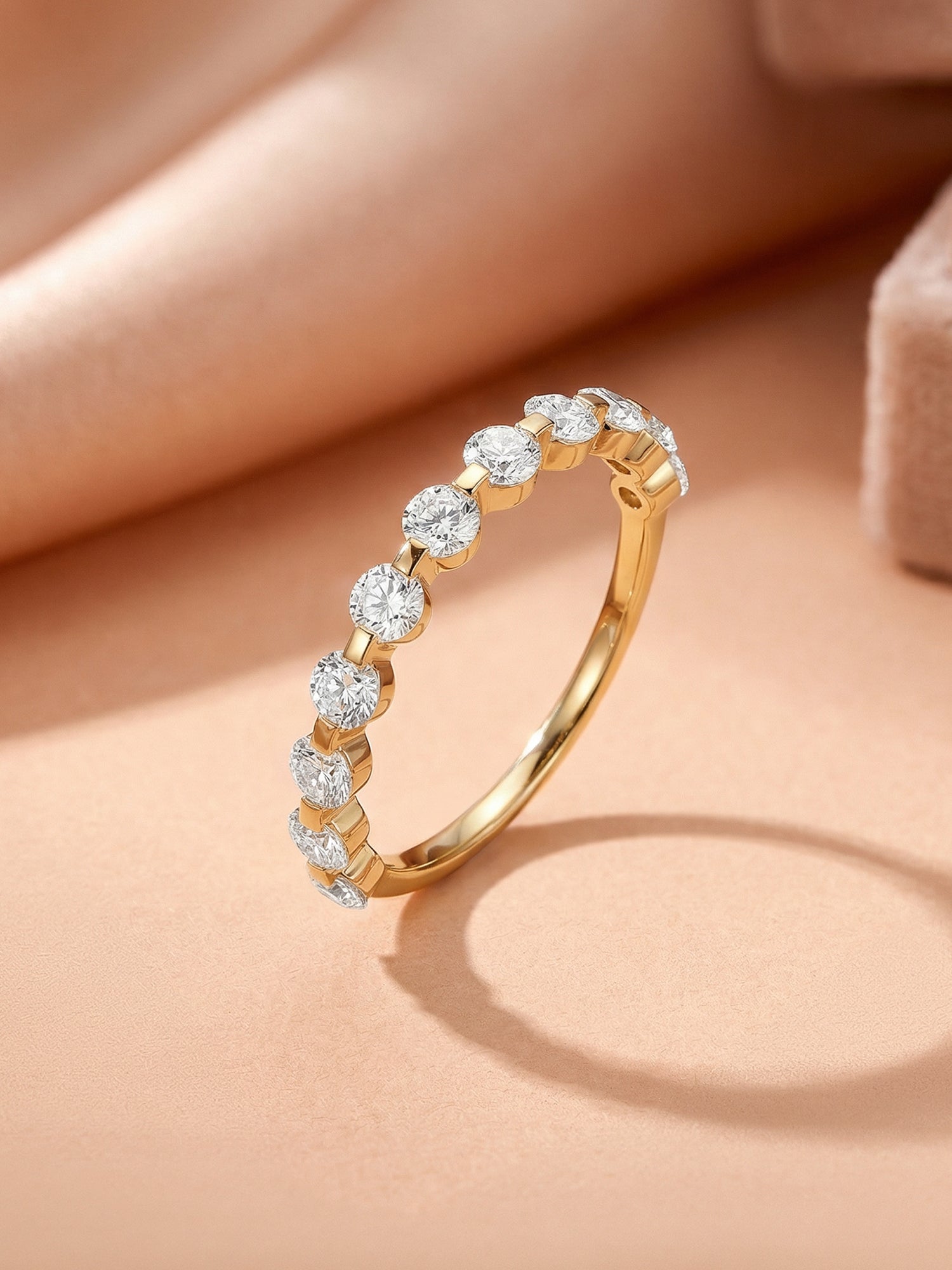 Elegant Lab Grown Diamond Band Ring