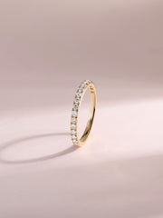 Delicate Lab Grown Diamond Band Ring