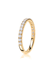 Delicate Lab Grown Diamond Band Ring