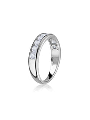 Lab Diamond Wedding Band Ring