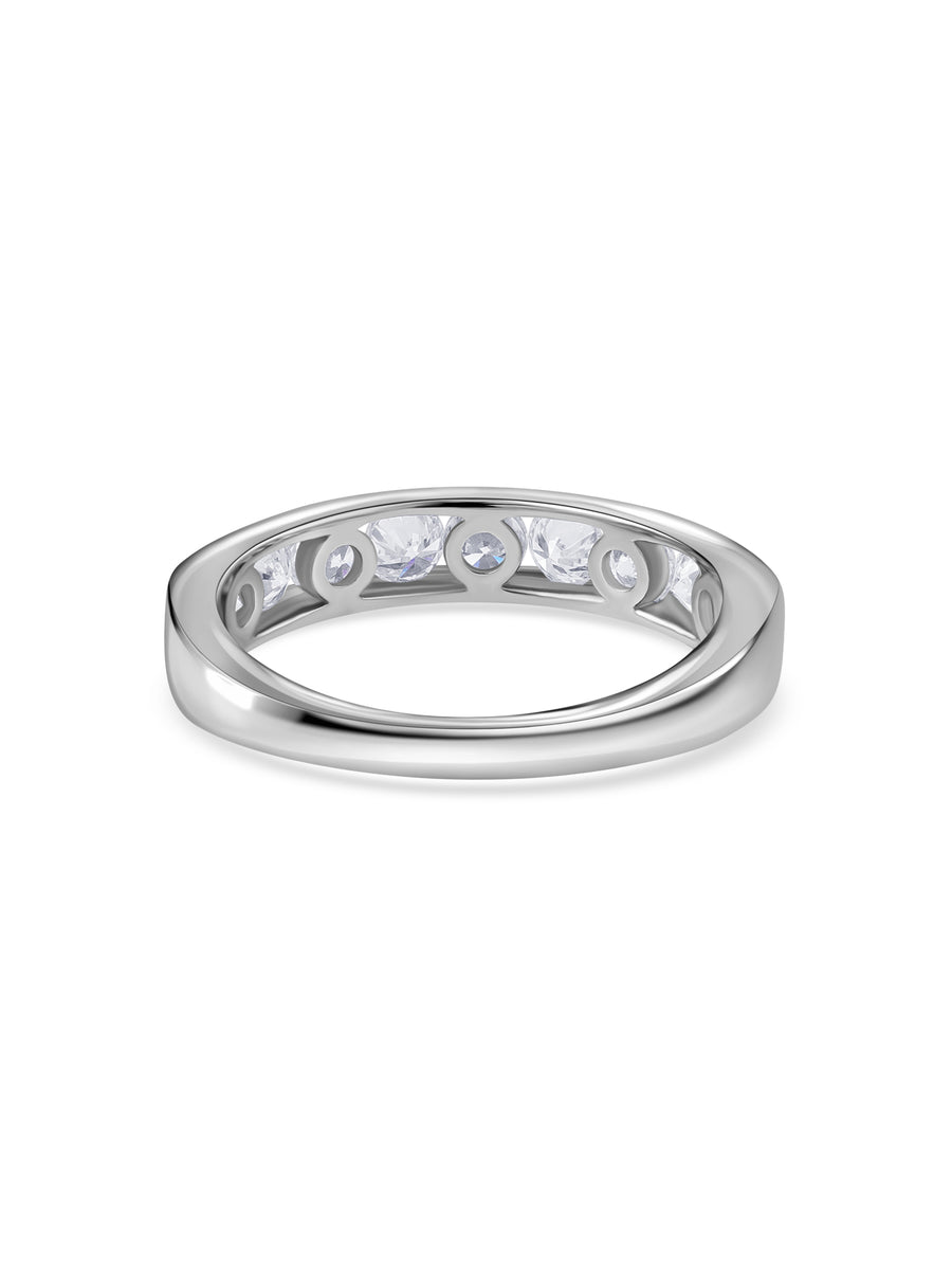 Lab Diamond Wedding Band Ring