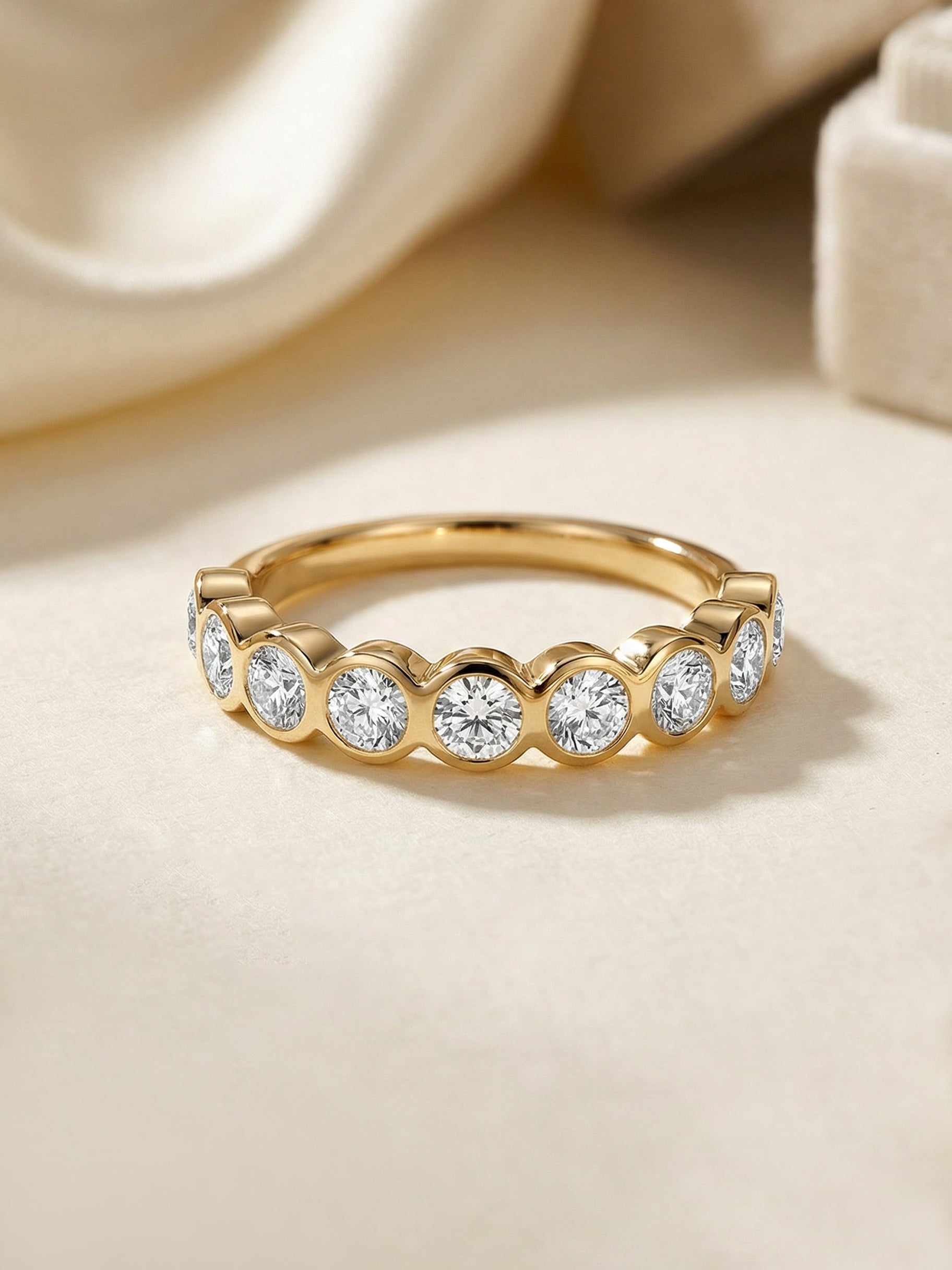 Lab Grown Diamond Engagement Band Ring
