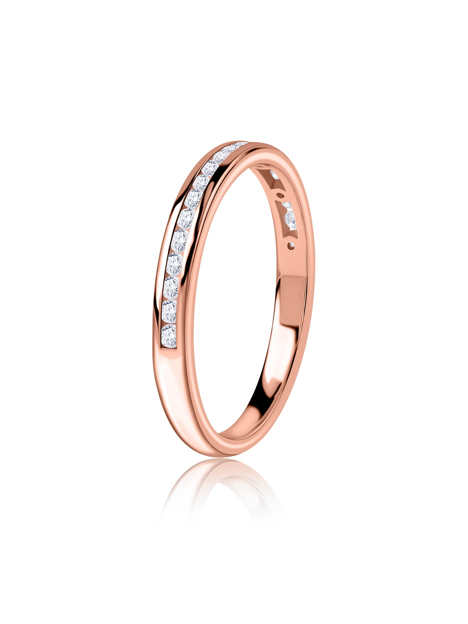 Lab Diamond Polished Band Ring