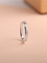 Lab Diamond Polished Band Ring