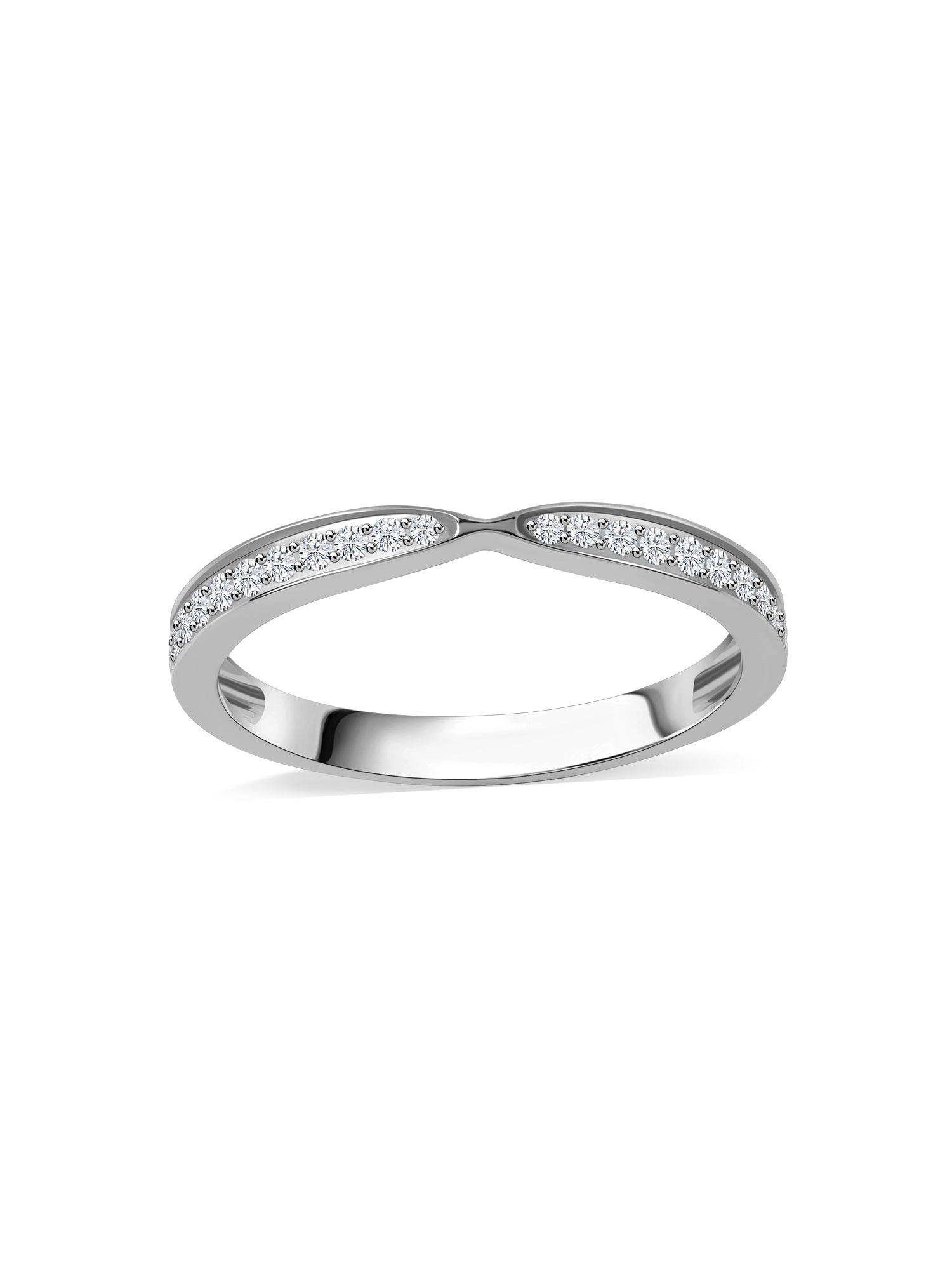 Lab Grown Diamond Sparkle Wedding Band Ring