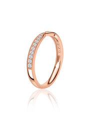 Lab Grown Diamond Sparkle Wedding Band Ring