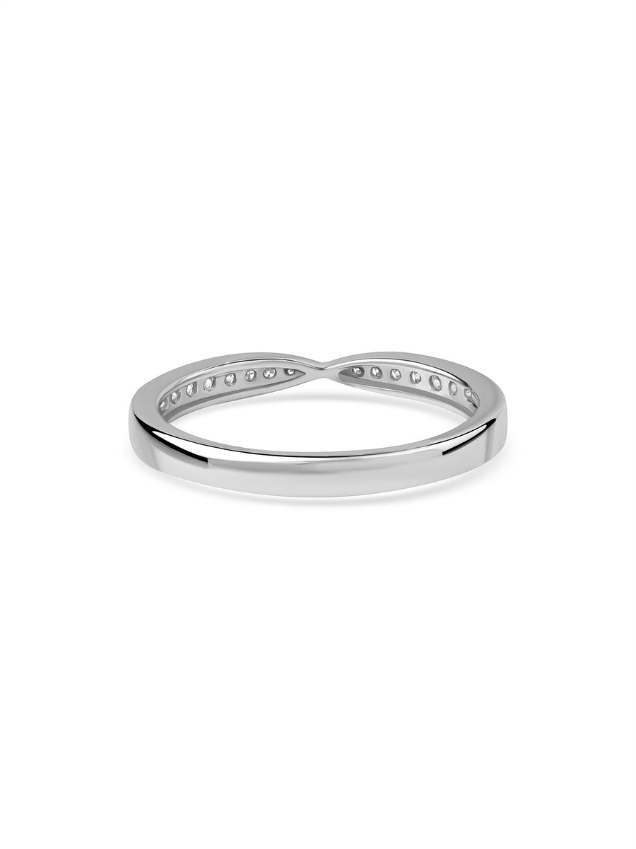 Lab Grown Diamond Sparkle Wedding Band Ring
