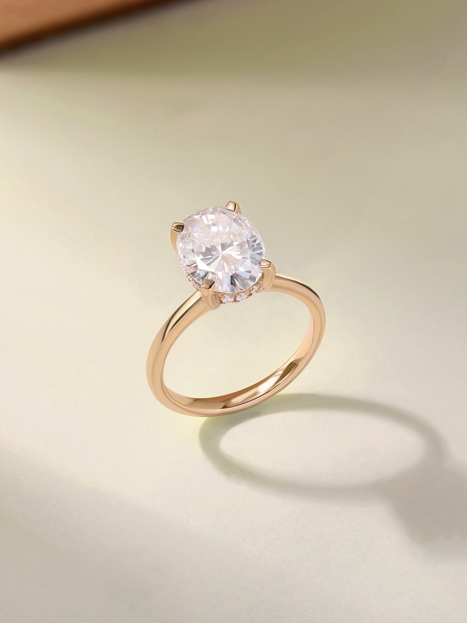 Elysian Oval Lab Grown Diamond Solitaire Ring