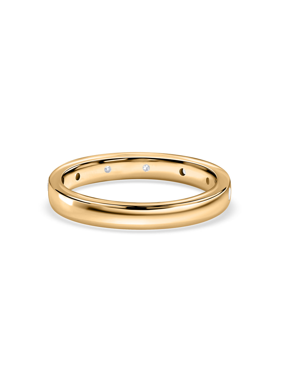 Orbit Lab Grown Diamond Accent Band Ring