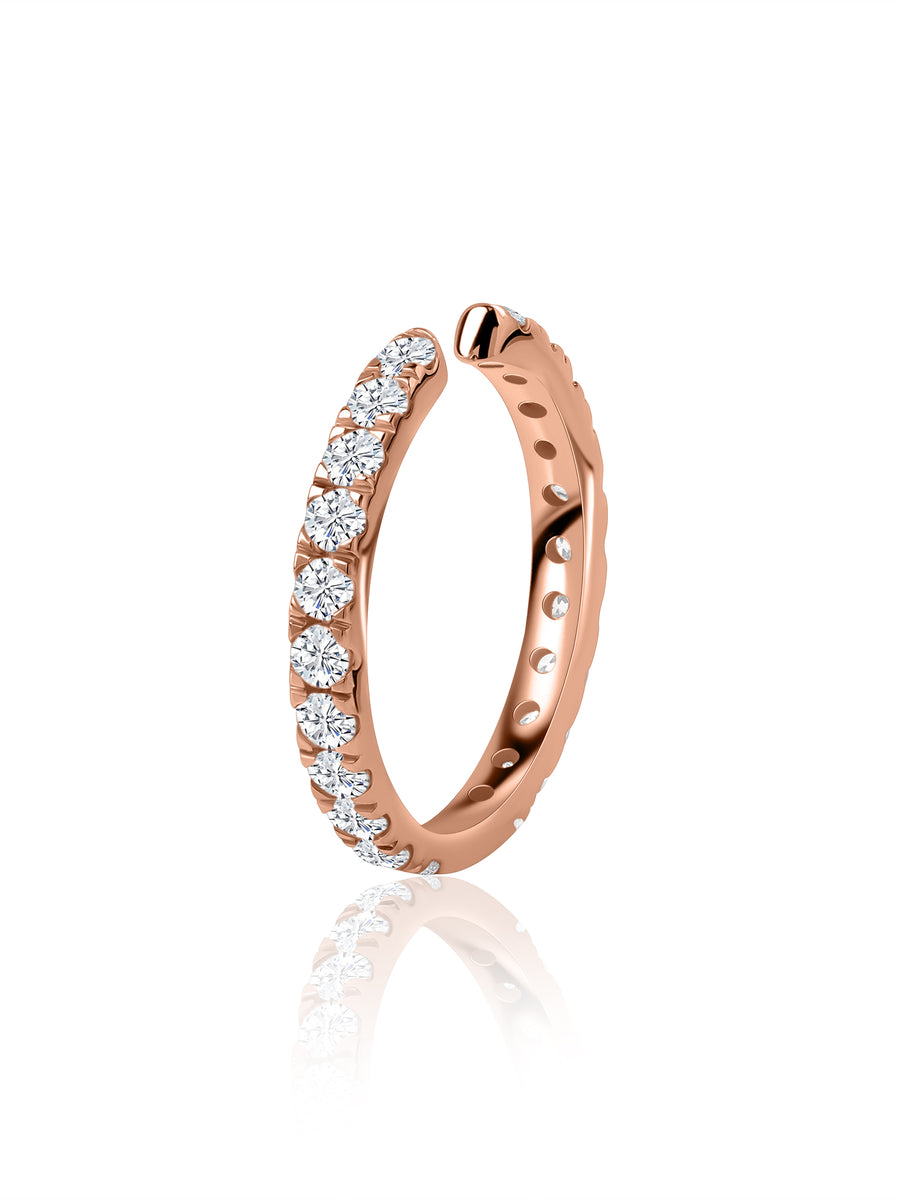 Lab Grown Diamond Open Band Ring