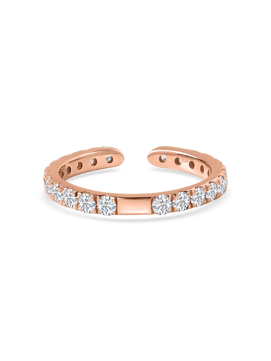 Lab Grown Diamond Open Band Ring