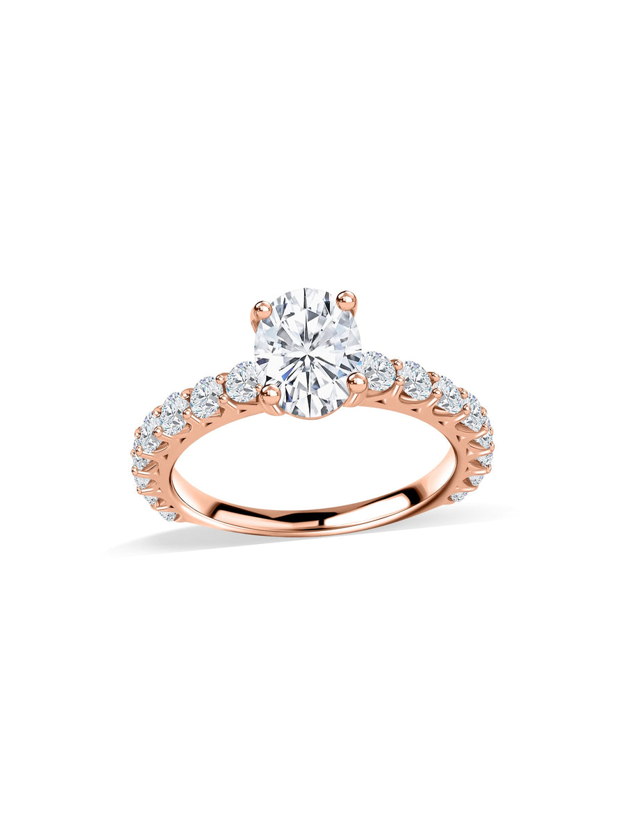 Classic Promise Lab Grown Diamond Solitaire Gold Ring