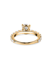 Classic Promise Lab Grown Diamond Solitaire Gold Ring
