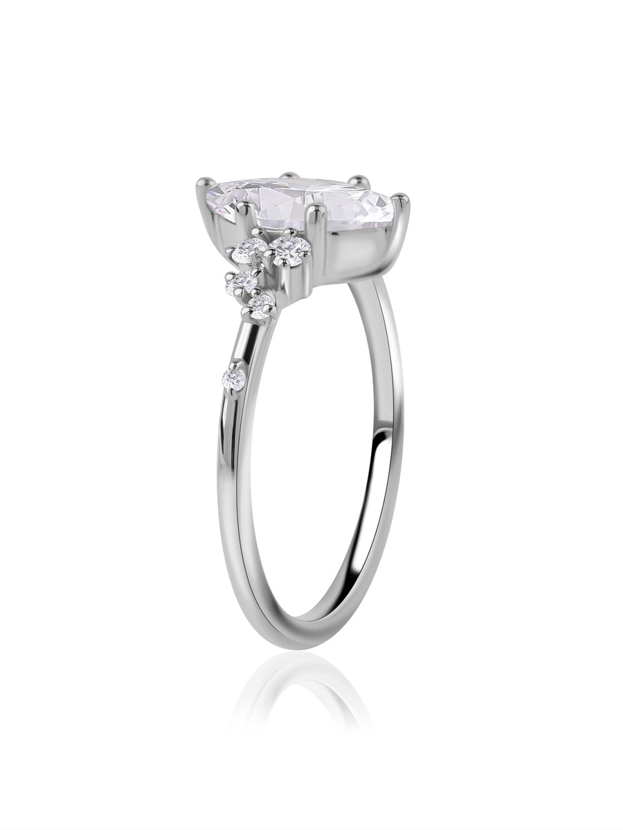 Dreamlit Marquise Lab Grown Diamond Gold Ring