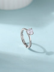 Pure Grace Adjustable Solitaire Ring