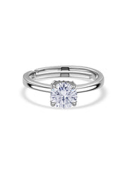 Pure Grace Adjustable Solitaire Ring