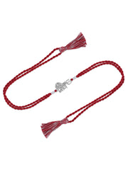 Divine Shiv Trishul Silver Rakhi