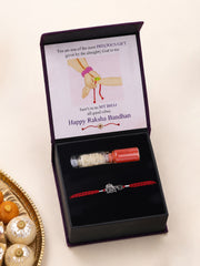 Divine Shiv Trishul Silver Rakhi