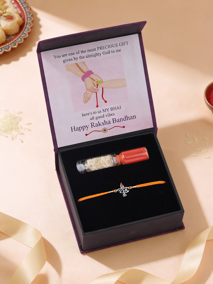 Shree Ram Silver Rakhi