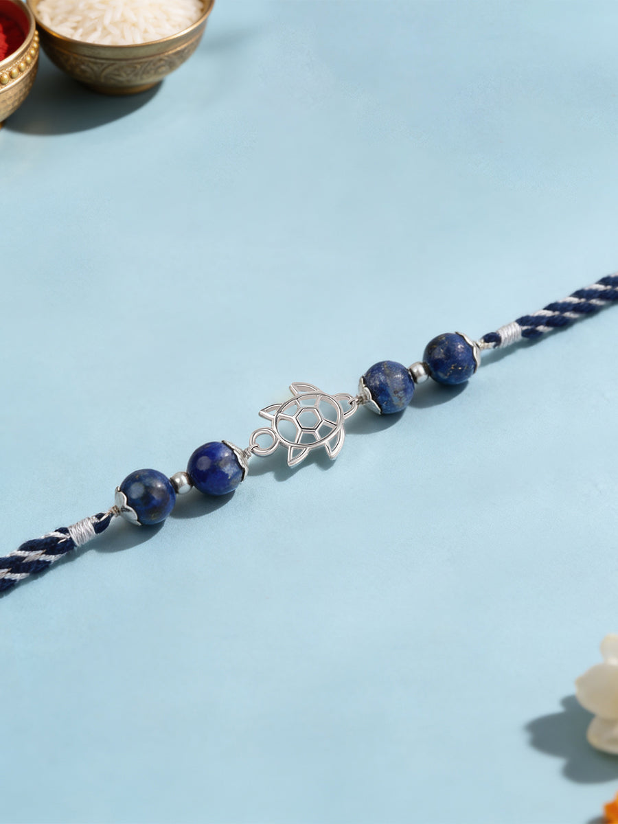 Blessings Silver Rakhi