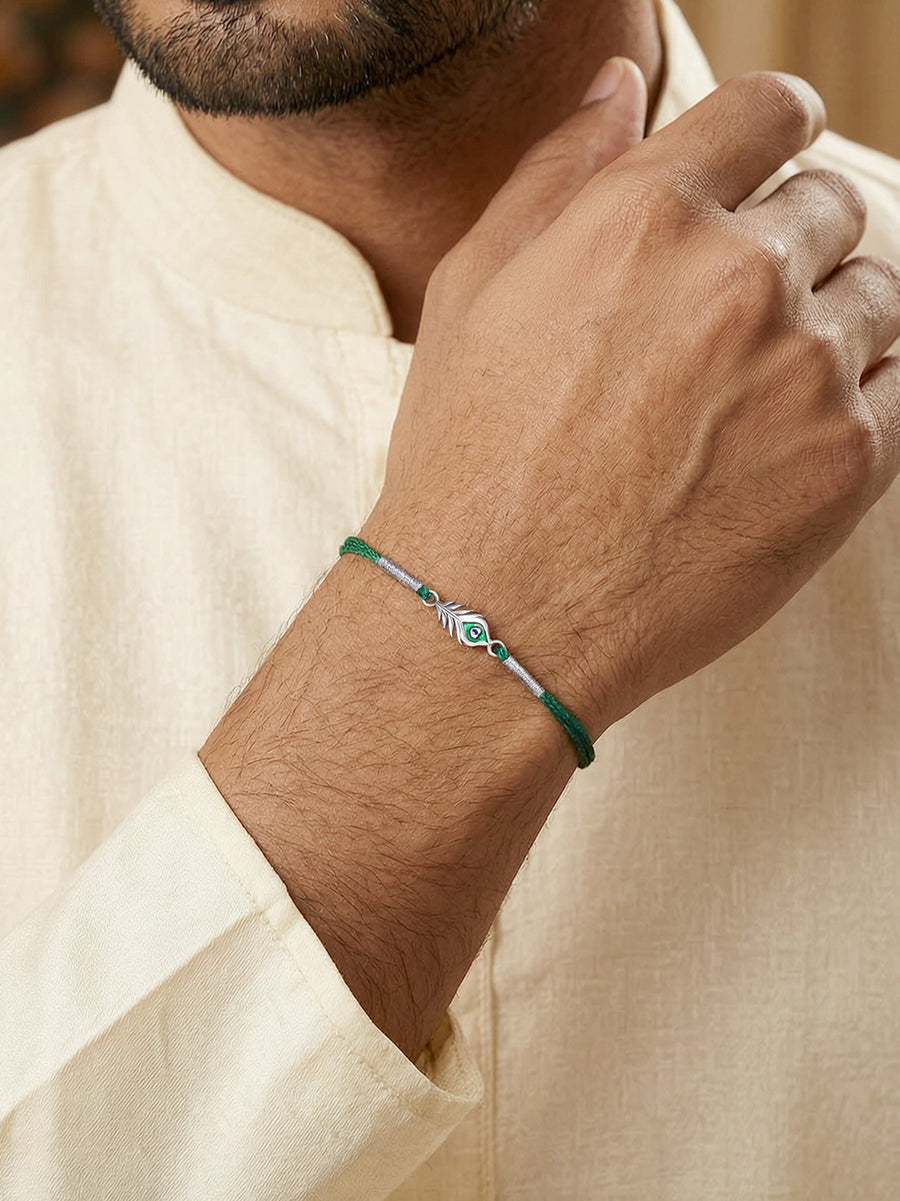 Kanha Kids Silver Rakhi