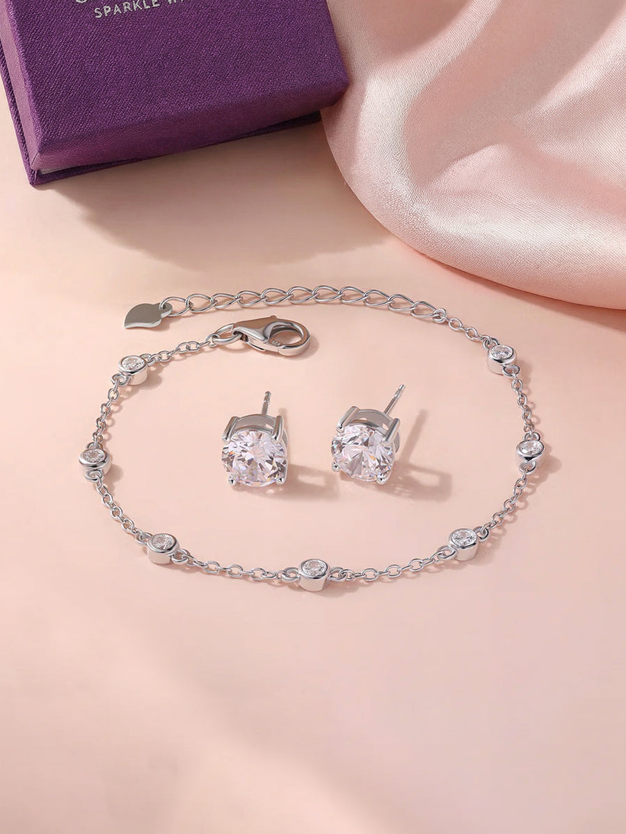 Bracelet Earrings Gift Set