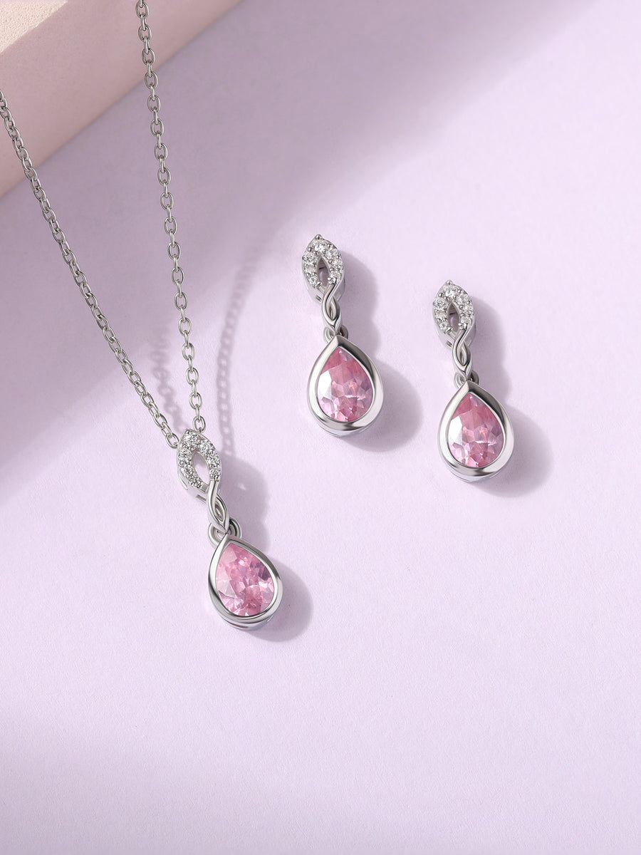 Pink Romance Drop Set For Women