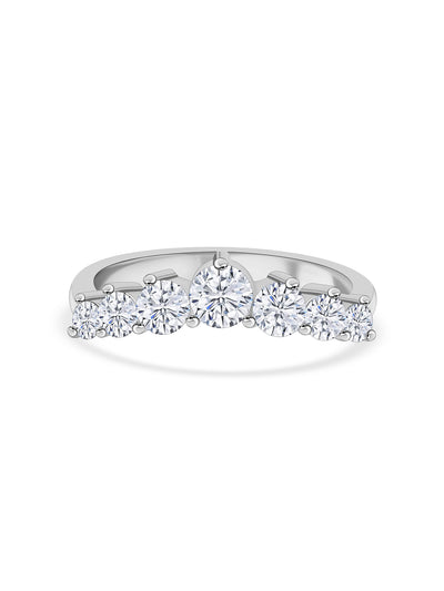 Women's Silver Ring Design - Eternal Love Eternity