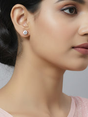 3 Carat Solitaire Studs For Women