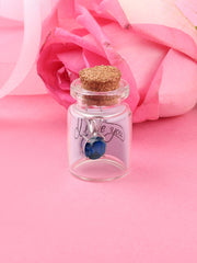 Blue Sapphire 2 Carat Solitaire Necklace For Women