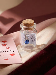 0.50 Carat Blue Sapphire Pendant In Pure Silver