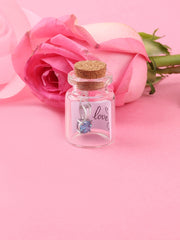 0.50 Carat Blue Topaz Pendant With Chain For Women