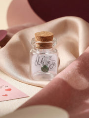 1 Carat Solitaire Emerald Pendant Necklace In Pure Silver