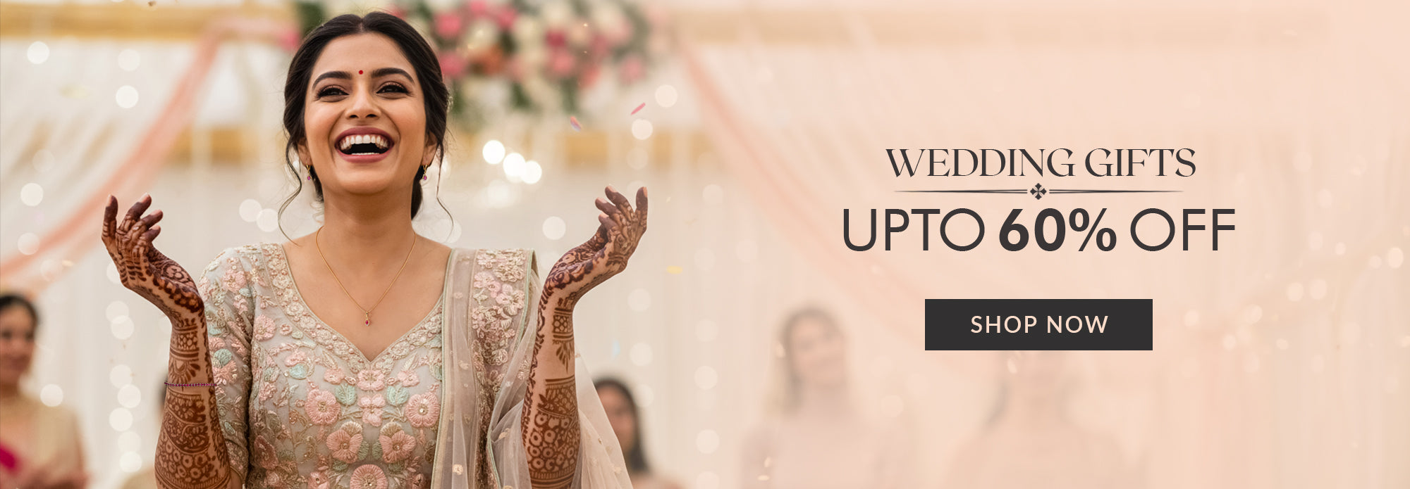 Upto 60% On Wedding jewellery