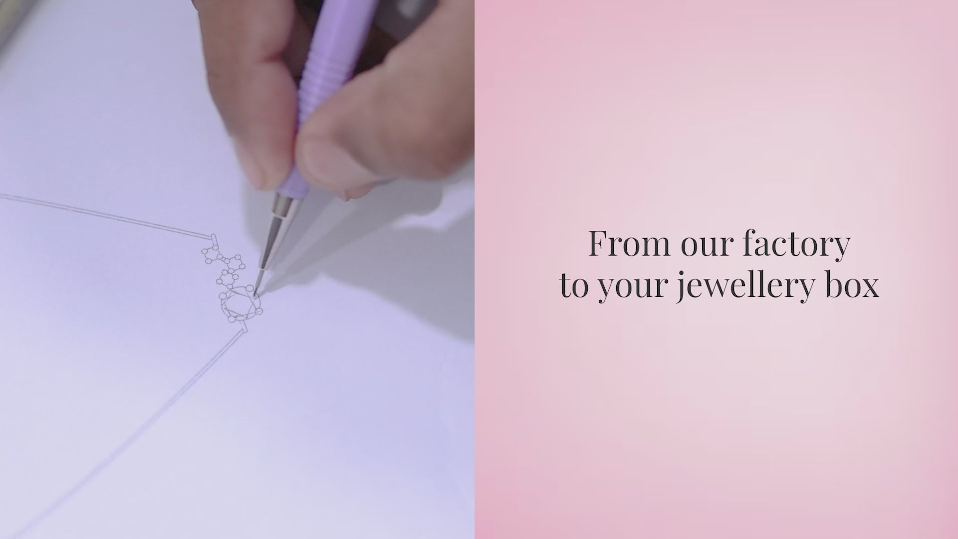 Jewelry manufacturing process handcrafted gold silver diamond rings artisan craftsmen behind the scenes video