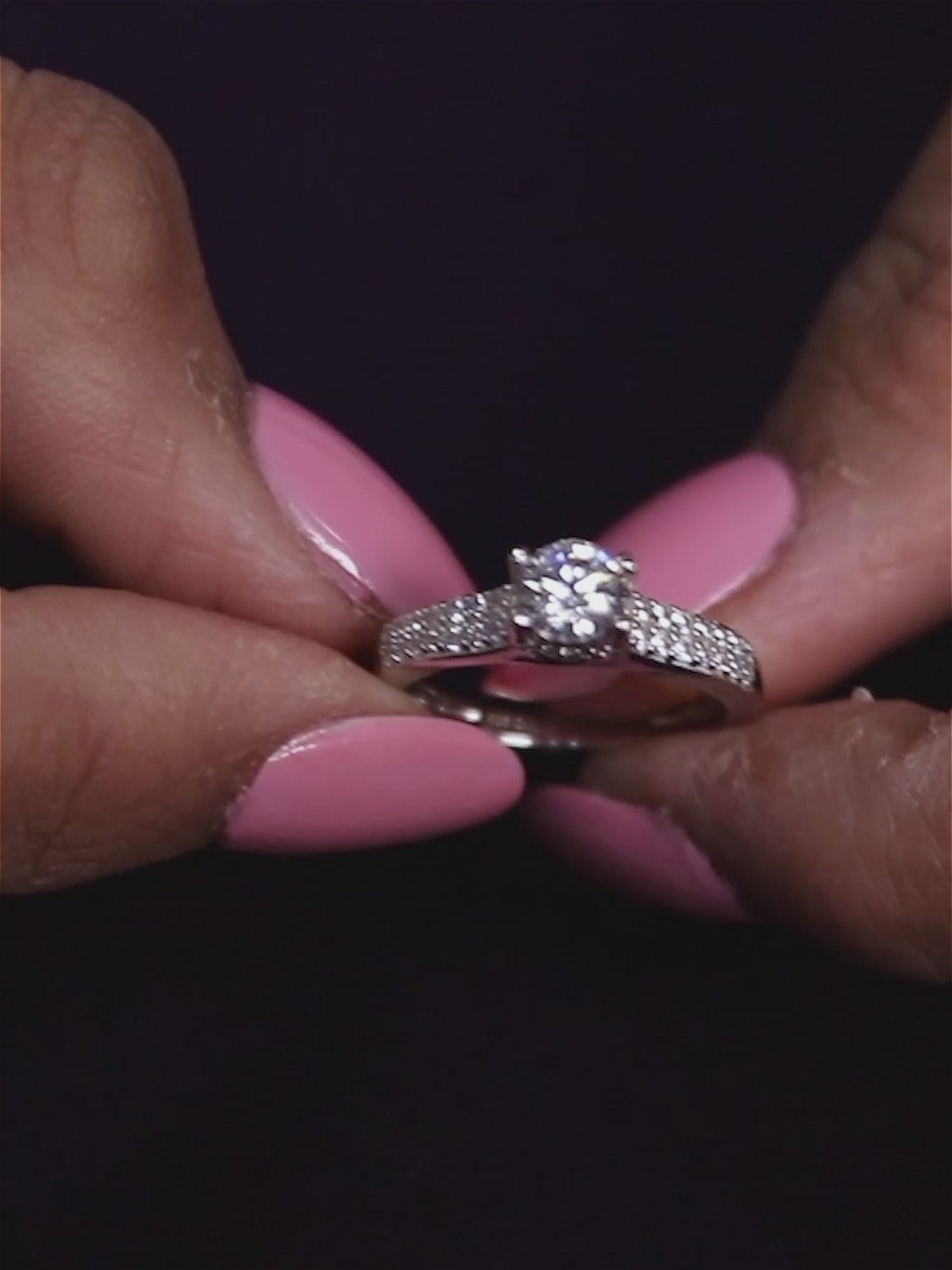 Ornate Be Mine Solitaire Ring For Women-6